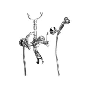 Herzbach Anais Classic Wannenarmatur 32402000201 chrom, Aufputz, Stilgriff