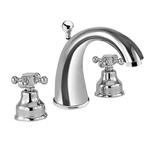 Herzbach Anais wash basin mixer 32412000105 bronze, 3-hole mixer, with drain fitting