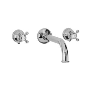 Herzbach Anais Fertigmontageset 32959000101 Waschtischarmatur, chrom, Auslauf 200 mm