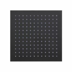 Douche de pluie Herzbach Deep Black 36.600250.2.12 250 x 250 mm, noir mat