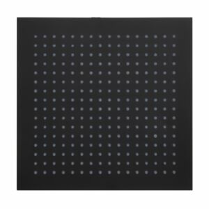 Herzbach Deep Black Regenbrause 36.600300.2.12 300 x 300 mm, schwarz matt