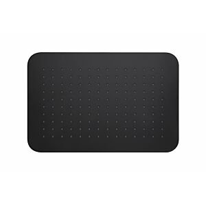 Douche de pluie Herzbach Deep Black 36.672740.1.12 270 x 420 mm, noir mat
