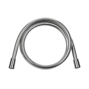 Tuyau de douche Herzbach Ceo 36.935300.1.14 1500mm, plastique lisse, finition acier inoxydable