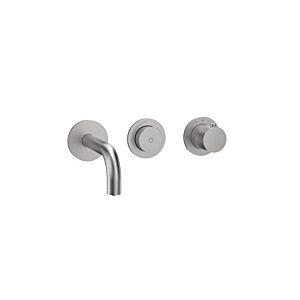 Herzbach MODUL7 PUSH TA washbasin 70.701603.1.09 wall mixer finish set 160mm stainless steel