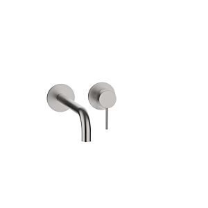 Herzbach MODUL7 raccord de lavabo 70.702402.1.09 ensemble fini 240mm en acier inoxydable