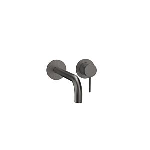 Herzbach MODUL7 raccord de lavabo 70.702402.1.40 ensemble fini 240mm Acier Noir