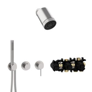 Herzbach MODUL7 fitting set H-SP3 70.702722.1.09 SPOT Multi stainless steel