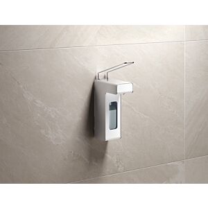 Hewi System 900 disinfection and soap dispenser 900.06.003XA Stainless Steel matt, 80.5x342x203mm