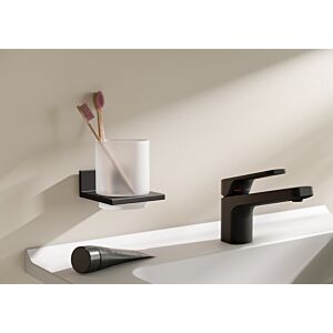 Hewi System 900 Q Verre avec support 900Q04.00060DC métal, thermolaqué, verre transparent satiné de haute qualité