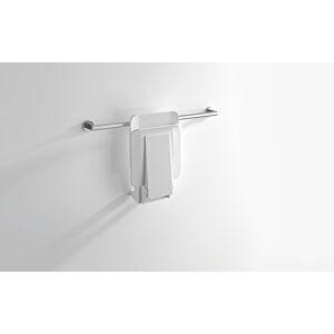 Hewi System 900 siège suspendu 900.51.10260AS 450 x 533 x 637 mm, Inox revêtement par poudre blanc mat, en plastique blanc mat