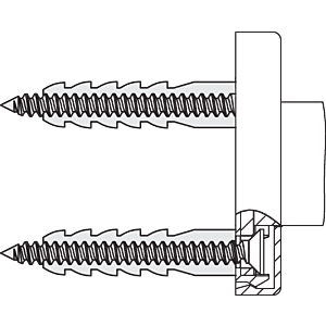 Hewi attachment BM211 pure white, for handles