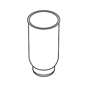 Hewi System 162 insert 66823 plastique, pour WC - garniture de toilette 900.20.000...