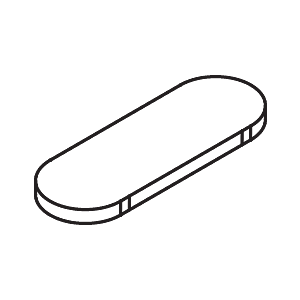 Hewi insert 6016998 signal white, for 800.03.200