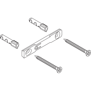 matériel de montage Hewi System 162 BM1220 pour porte-papier WC
