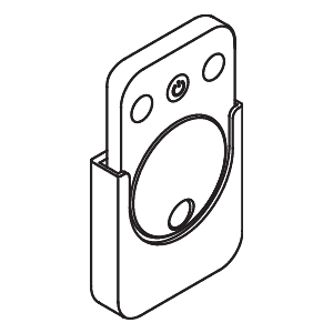 Hewi S 50 remote control 65058 for height-adjustable Module , LED light mirror