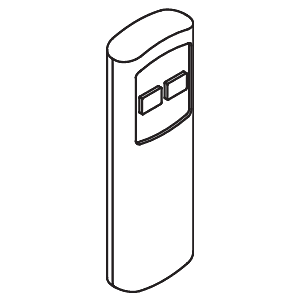 Hewi S 50 remote control 65056 for height-adjustable Module
