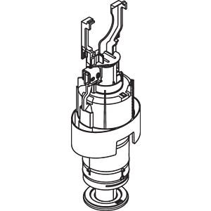 Hewi S 50 outlet valve 66258 for height-adjustable Module