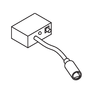 Hewi S 50 Funkempfänger S50.02.02001 für höhenverstellbare Module, für Spülkasten