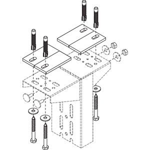 Hewi S 50 fastening material BM1305 for fastening to drywall reinforcement profiles