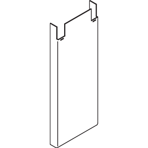 Hewi System 900 couvercle 67369 Inox mat sol