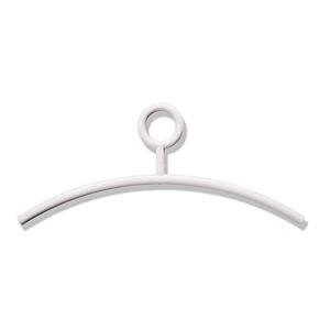 Hewi Kleiderbügel 570.299 reinweiß, feststehende Öse