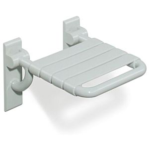 Hewi 801 siège pliant 801.51.20055 345 x 408 mm, bleu aqua