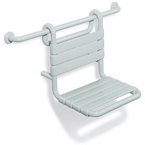 Hewi 801 hanging seat 801.51.10055 345 x 400 x 480 mm, aqua blue