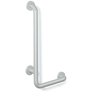 Hewi 801 poignée coudée 801.22.10692 600 x 300 mm, gris anthracite, âme en aluminium