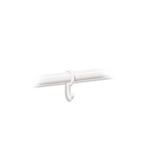 Hewi coat hook 40.171095 rock gray, movable