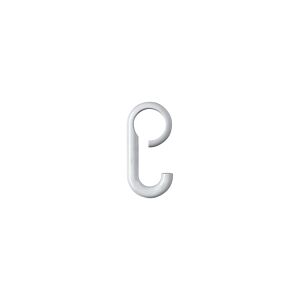Hewi 477 Haken 477.30.E0199 92x45mm, for sliding, pure white