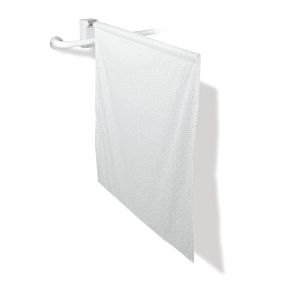 Hewi 802 LifeSystem Duschspritzschutz 802.52.2003099 Dekor uni weiß, schwer entflammbar, reinweiß