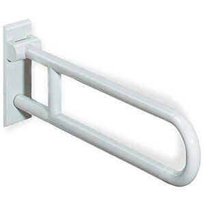 Hewi 801 Dreh-Stützklappgriff 801.50.10098 600 mm, signalweiß, drehbar