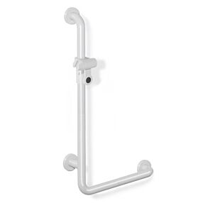 Hewi 801 angled handle 801.33.22018 600 x 1250 mm, senfgelb , with shower holder