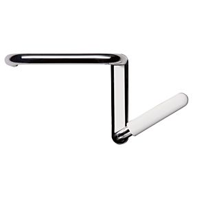 Hewi Spiegelablage White Edition 80203W110L99 Kunststoff weiss, links, Haltegriff reinweiss