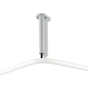 Hewi 801 ceiling suspension 801.34.9902S92 axis dimension 301-1500 mm, anthracite grey, anti-suicide