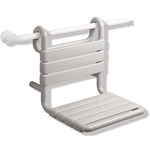 Hewi 801 siège suspendu 801.51.11095 448 x 395 x 500 mm, gris roche