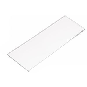 Hewi 477 plaque de verre 477.03.560 verre clair, 557mmx115mmx8mm