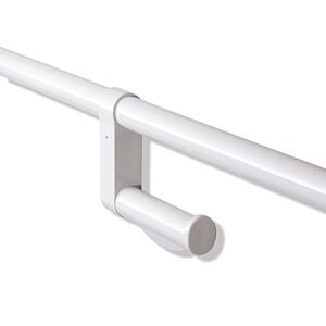 Hewi 801 Aufrüstsatz WC-Papierhalter 801.50.01150 integrierte flexibler Rollenbremse, stahlblau