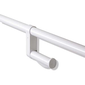 Hewi 801 active + kit de mise à niveau 801.50D01198 600 x 300 mm, blanc de sécurité, pour porte-papier, antimicrobien