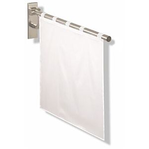 Hewi douche 805.52.20030 tige chromée, décor blanc uni