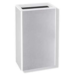 Hewi paper waste bin 805.05.10098 signal white, approx. 25 l