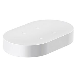 Hewi soap dish 800.02.01098 signal white, for Halter