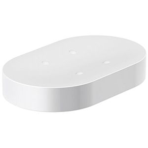Hewi soap dish 800.02.01099 pure white, for Halter