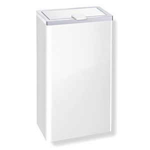 Hewi System  800 Hygienabfallbehälter 95005200 Edelstahl weiss