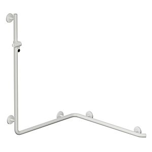 Hewi System 800 K Duschhandlauf 950.35.2109099 1100mm, mit Brausehalter, reinweiß