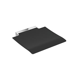 Hewi 450 Klappsitz 950.51.4159092 450 x 463 x 107 mm, Sitzfläche anthrazitgrau, mobil, verchromt