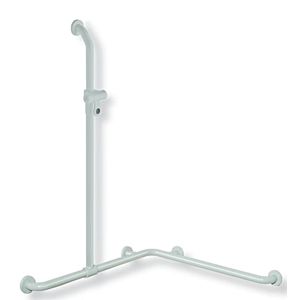 Hewi 801 Duschhandlauf 801.35.9934050 762/762 x 1250 mm, stahlblau, suizidhemmend