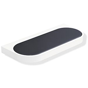 Hewi System 800 K utensil tray Halter pure white, rubinrot