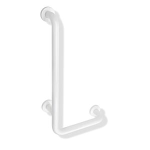 Hewi 801 angled handle 801.22.810095 300 x 600 mm, rock gray, support load up to 300 kg