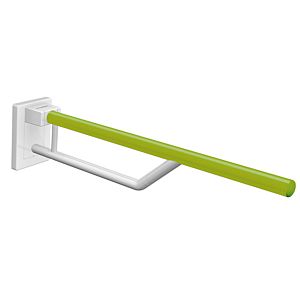 Hewi Duo rail de support à Hewi 950.50.1319974 mobile, projection 850, couvercle blanc pur, vert pomme